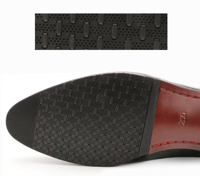 Zapatos Derby de Cuero Artesanales para Hombre - Diseño Cuadriculado Punta Fina - Image 7