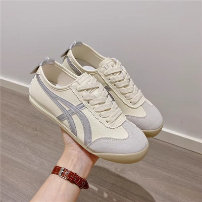 Tenis Cortez Mujer Cuero con Suela Gruesa y Malla Transpirable - Image 10