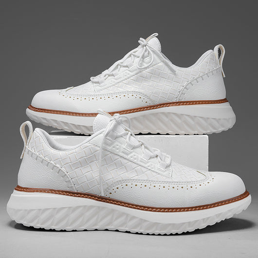 Tenis Deportivos Transpirables con Textura Tejida para Hombre - Image 26