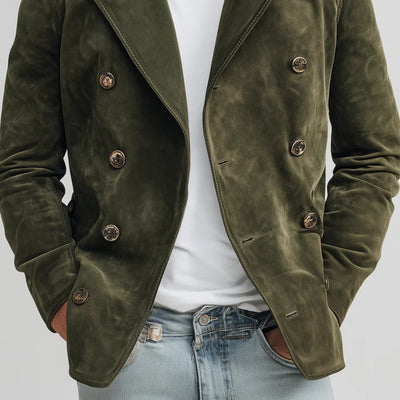 Chaqueta Retro Casual para Hombre - Estilo Vintage Otoño Invierno - Image 8