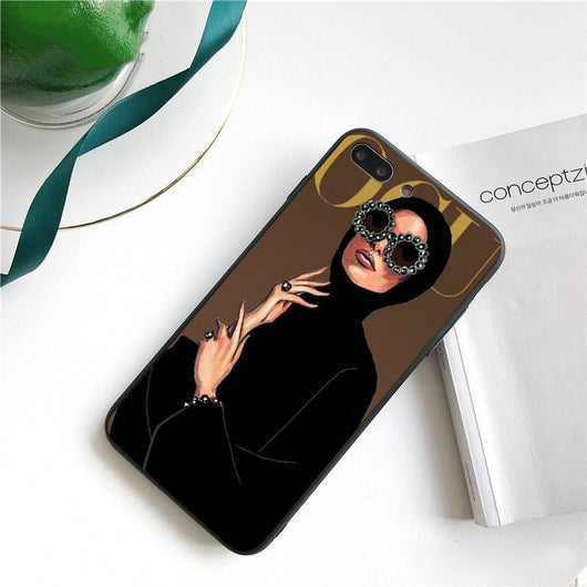 Funda para iPhone con Diseño Afroamericano - Protección y Estilo Negro - Image 6