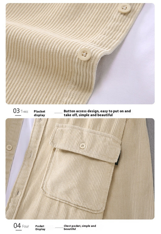Camisa Suelta Oversize para Hombre - Estilo Casual y Cómodo - Image 17