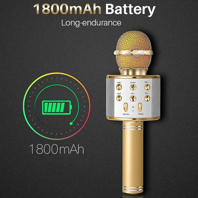 Micrófono Inalámbrico Bluetooth Portátil para Karaoke y Música - Image 29
