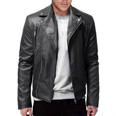 Ropa de Cuero Casual para Tallas Grandes - Image 5