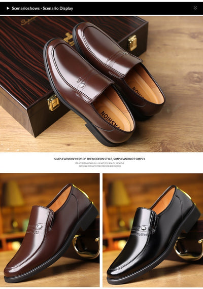 Zapatos de Cuero para Hombre Primavera - Tallas Grandes - Image 26