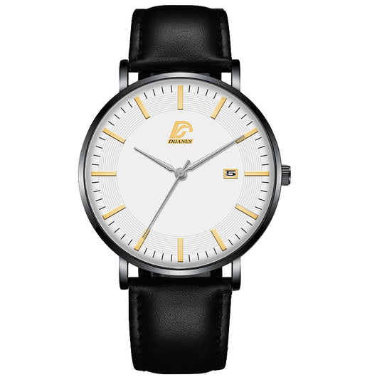 Reloj Casual de Cuarzo para Hombre con Correa de Cuero - Image 4