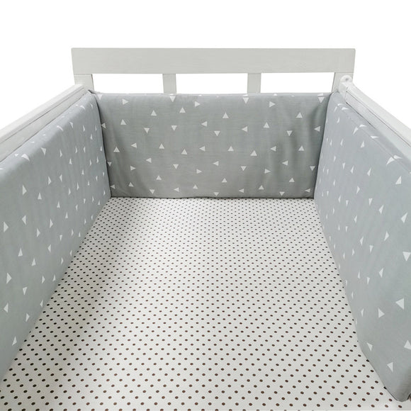 Barrera de Cama Antiカídas para Bebé - Algodón Transpirable Cuatro Estaciones