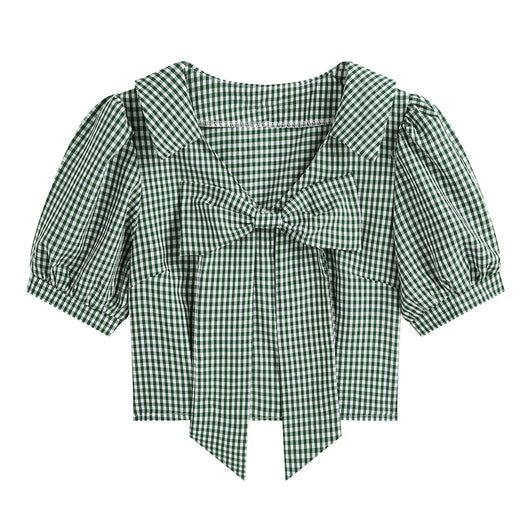 Blusa Corta Fresca para Verano con Mangas Cortas - Image 8