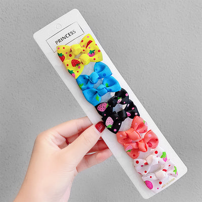 Pasador de Cabello Infantil con Moño - Accesorio Princesa para Flequillos - Image 9