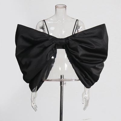 Camisola Elegante con Diseño de Moño - Realce Flattering de Alto Impacto - Image 2