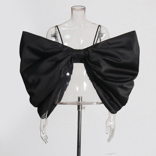 Camisola Elegante con Diseño de Moño - Realce Flattering de Alto Impacto - Image 2