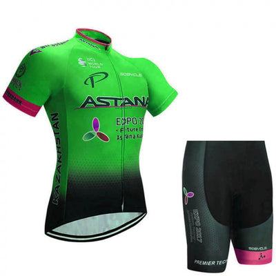 Camiseta de Ciclismo ASTANA Edición Team - Manga Corta para Hombre y Mujer - Image 7