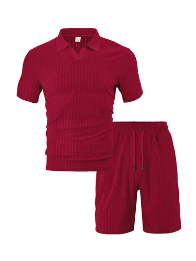 Conjunto Deportivo Casual Hombre Tela Transpirable Cuello Redondo - Image 25