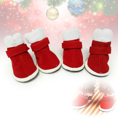 Zapatos Navideños Cálidos y Acogedores para Mascotas - Image 8