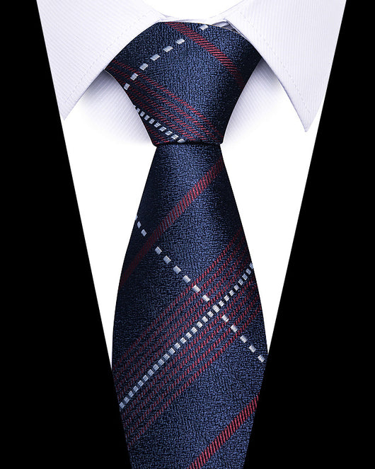Corbata Ejecutiva a Rayas 8cm - Elegancia Profesional - Image 90