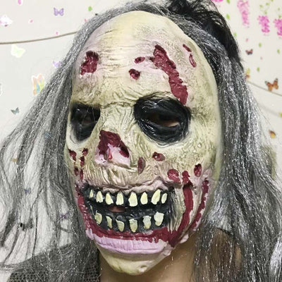 Máscara de Zombie Aterradora para Halloween - Image 3