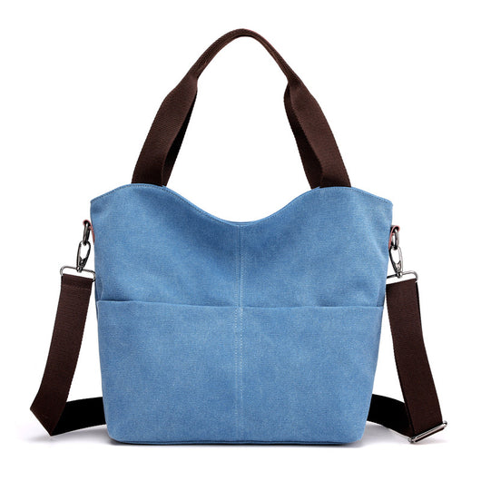 Bolso Tote Grande de Lona - Capacidad Máxima para tu Día - Image 2