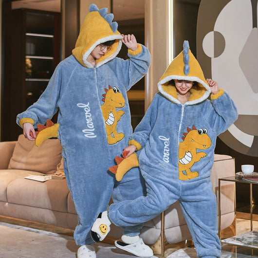 Pijama Térmico para Parejas - Abrigo Invierno Unisex - Image 9