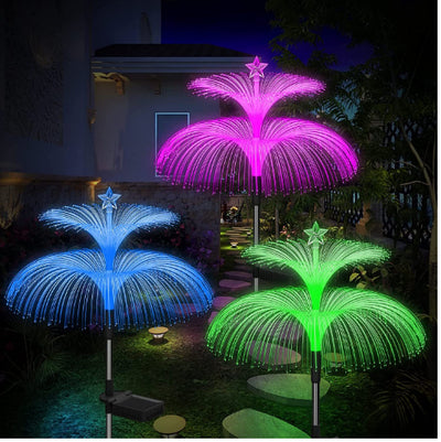 Luz Solar LED Medusa Multicolor para Exterior - Image 6