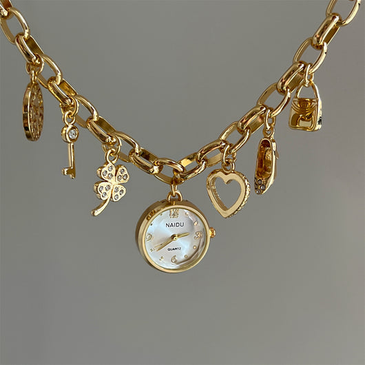Reloj de Diamantes Estilo Coreano Delgado para Mujer - Image 3
