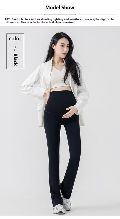 Pantalones Yoga Premamá Acampanados - Comodidad y Estilo para el Embarazo - Image 18
