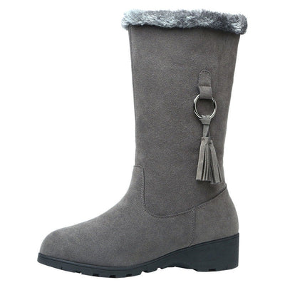 Botas Martin Forradas en Lana Sintética con Peluche Largo - Otoño Invierno - Image 5
