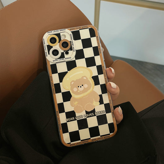 Funda para Celular Osito a Cuadros - Diseño Suave y Protector - Image 9