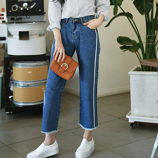 Jeans Slim Temperamento Salvaje - Image 8