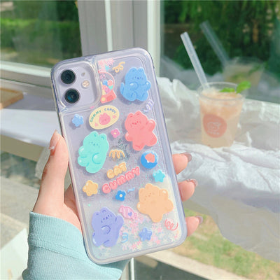Funda Protectora Oso Copo de Nieve con Arena Móvil - Resistente a Caídas - Image 8