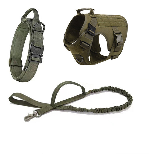 Set Completo de Arnés Táctico para Perros con Correa de Control - Image 6