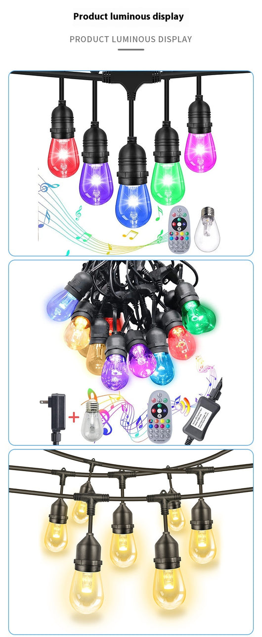 Luces Solares RGB Impermeables para Jardín y Patio con Conexión Directa - Image 14