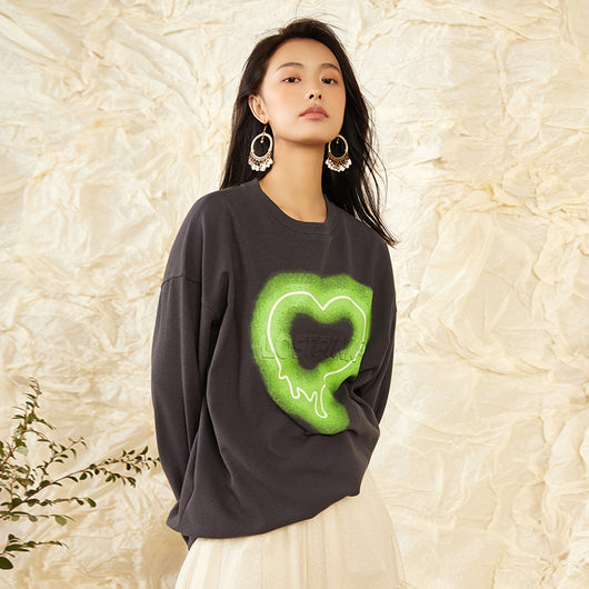 Suéter Manga Larga Mujer con Letras en Relieve - Diseño Moderno - Image 3
