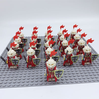 Set de 21 Bloques de Construcción Caballeros Dorados para Niños - Image 18