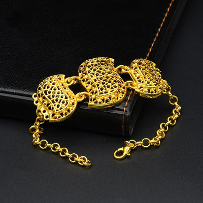 Conjunto de Joyas para Boda: Collar, Pulsera, Anillo y Aretes - Image 9