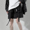 Pantalón Corto Mecánico con Bolsillos Grandes - Unisex Holgado y Casual