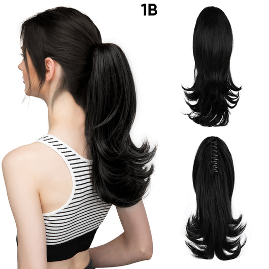 Peluca de Seda Larga con Ondas Suaves para Mujer - Image 6