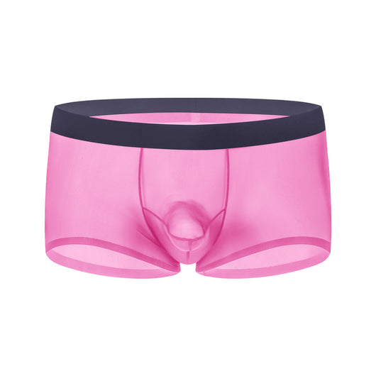 Bóxer Transparente Sin Costuras de Seda Helada para Hombre - Image 9