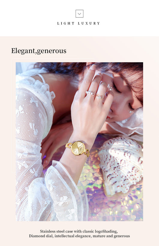 Reloj de Pulsera Cuarzo para Mujer - Diseño Minimalista Resistente al Agua - Image 23