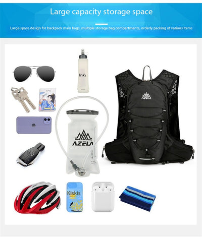 Mochila de Hidratación AZELA con Malla Transpirable para Trail Running y Senderismo - Image 18