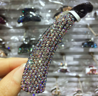 Pasador de Cristales Rhinestone para Cola de Caballo - Diseño Coreano Retorcido - Image 38