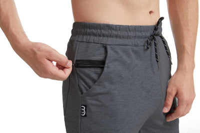Pantalones deportivos con bolsillos para hombre - Mallas de fitness casual - Image 24