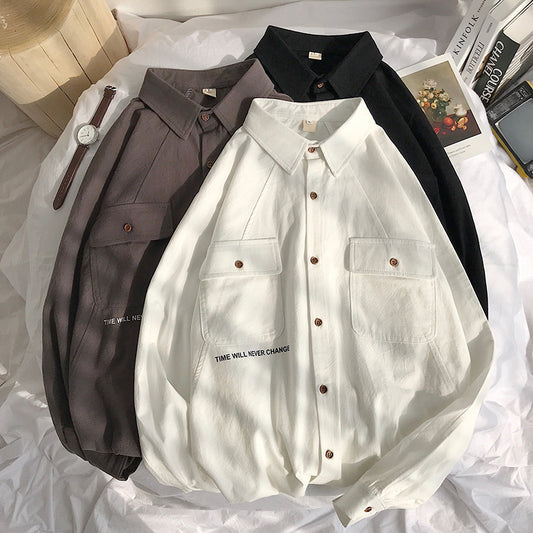 Camisa Suelta y Desenfadada con Forro de Red - Estilo Urbano Moderno