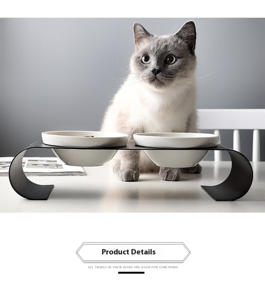 Comedero Doble para Perros con Marco de Hierro y Protección Espinal - Image 8