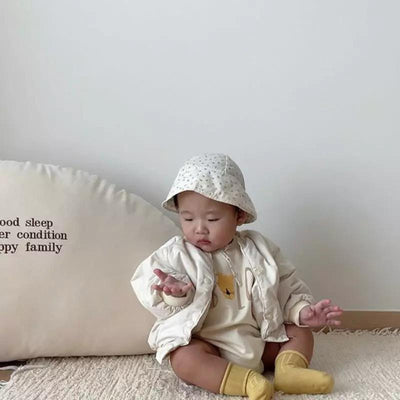 Mono Estampado Primavera para Bebé Niño Estilo Coreano - Image 3