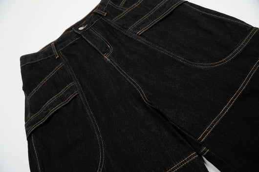 Shorts Denim Retro Lavado Unisex - Corte Relajado - Image 14