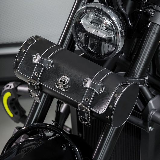Bolsa Lateral Retro Punk para Motocicleta - Image 15