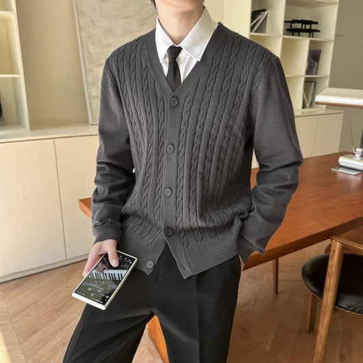 Suéter Tejido de Punto Entallado para Hombre y Mujer - Image 18