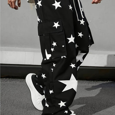 Pantalones de Trabajo Holgados con Cordón Ajustable para Hombre - Image 25