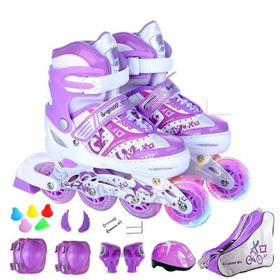 Patines Ajustables Infantiles - Set Completo para Principiantes Niños y Niñas - Image 6
