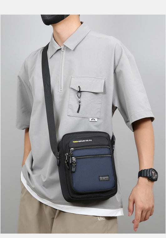 Bolsa Cruzada Multifuncional para Hombre - Ideal para Viajes y Uso Diario - Image 33